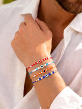 Peora Evil Eye Beaded Rakhi for Brother | Set of 4