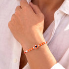 Peora Evil Eye Beaded Rakhi for Brother | Set of 4