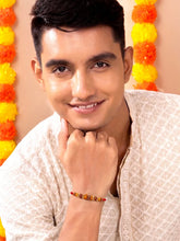 Peora Wooden Beads Rakhi for Brother | Set of 4