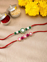 Peora Bonding Rakhi Set with Beads Touch