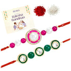 Peora Bonding Rakhi Thread Set with Beads Touch