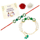 Peora Lumba Rakhi Set for Bhaiya Bhabhi