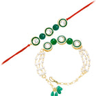 Peora Lumba Rakhi Set for Bhaiya Bhabhi