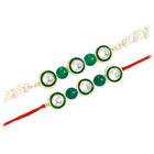 Peora Lumba Rakhi Set for Bhaiya Bhabhi