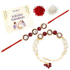 Peora Lumba Rakhi Set for Bhaiya Bhabhi