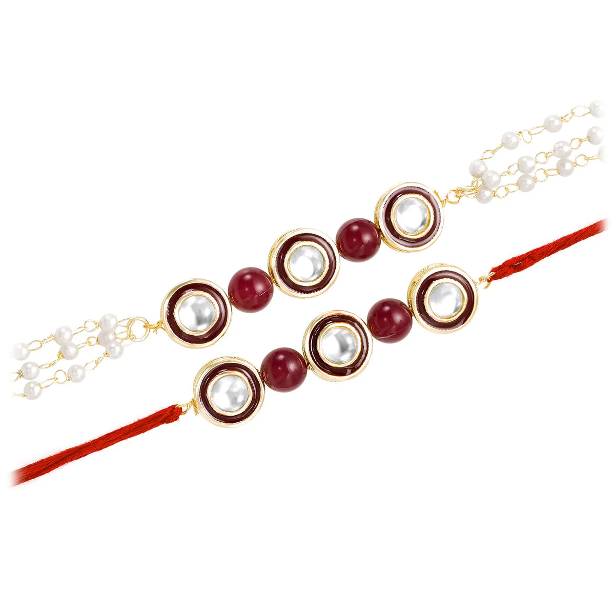 Peora Lumba Rakhi Set for Bhaiya Bhabhi