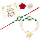 Peora Charming Rakhi Pair for Bhaiya Bhabhi