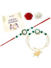 Peora Charming Rakhi Pair for Bhaiya Bhabhi