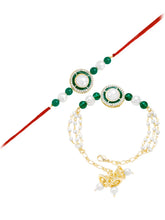 Peora Charming Rakhi Pair for Bhaiya Bhabhi