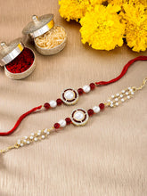 Peora Charming Rakhi Pair for Bhaiya Bhabhi