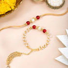 Couple Rakhi Set with Traditional Touch
