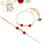 Couple Rakhi Set with Traditional Touch