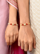 Couple Rakhi Set with Traditional Touch