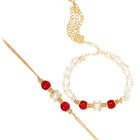 Couple Rakhi Set with Traditional Touch