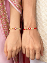 Embellished Rakhi Duo with Stonework