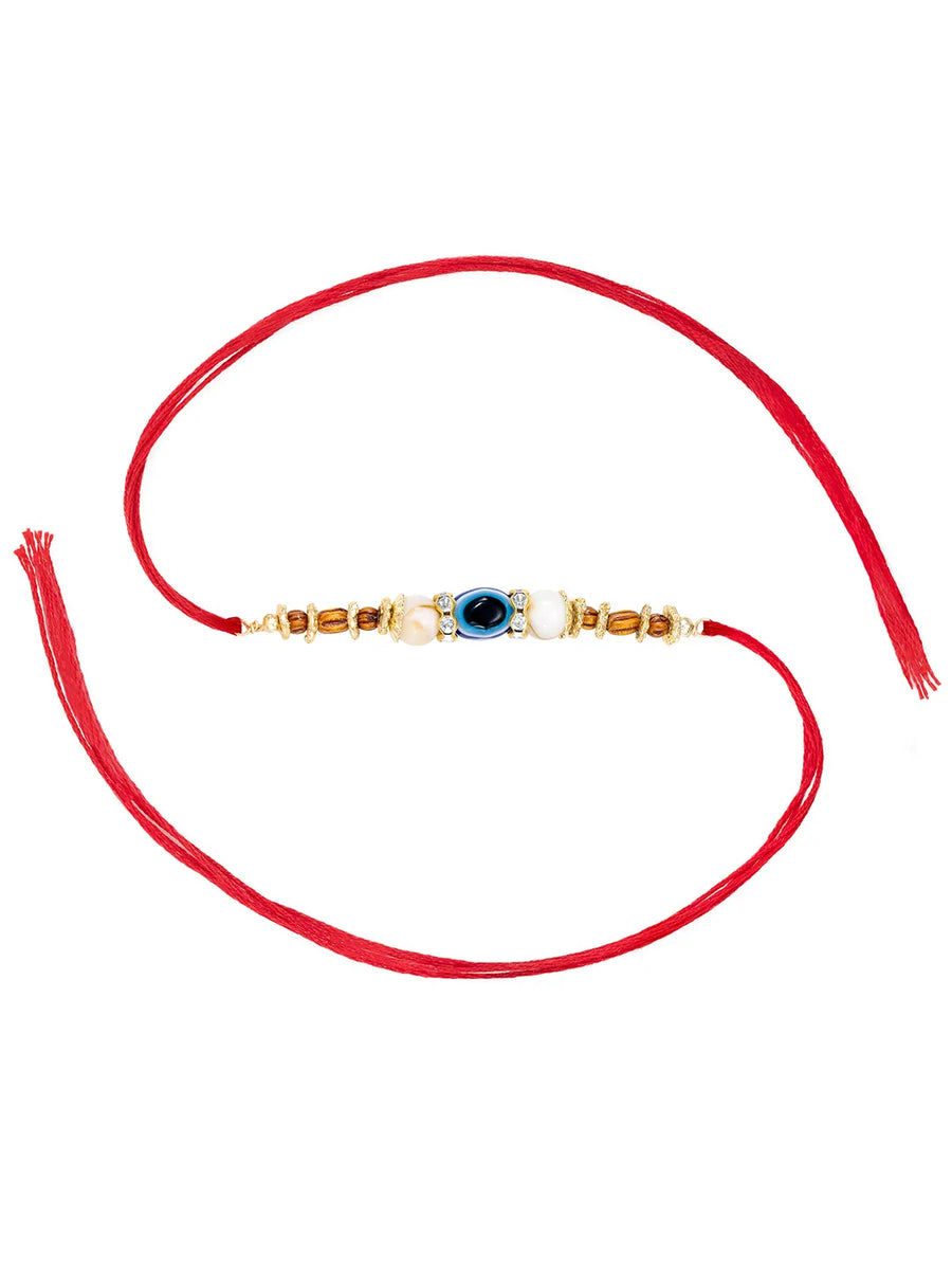 Beads Evil Eye Rakhi for Soulful Ties