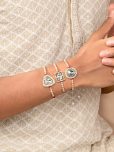 Peora Shiny Beads & Crystal Trio Rakhi Set