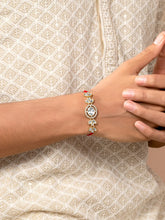 Peora 2 Piece Crystal Beads Rakhi Combo