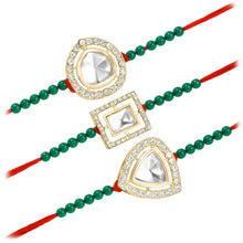 Peora Crystal Shine Beaded Rakhi Thread