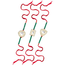 Peora Crystal Shine Beaded Rakhi Thread