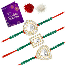 Peora Crystal Shine Beaded Rakhi Thread