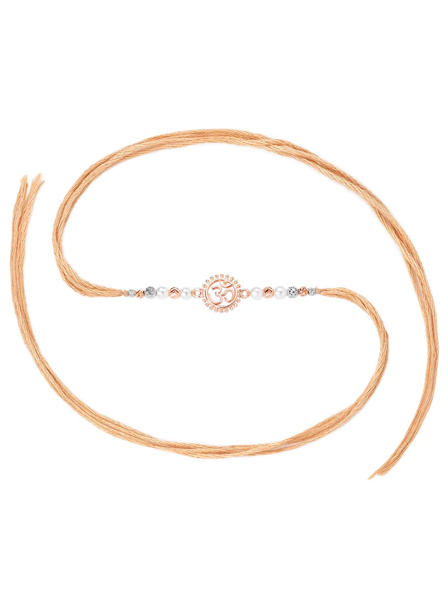 Sterling Silver Om Blessing Rakhi
