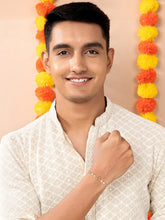 Sterling Silver Om Blessing Rakhi