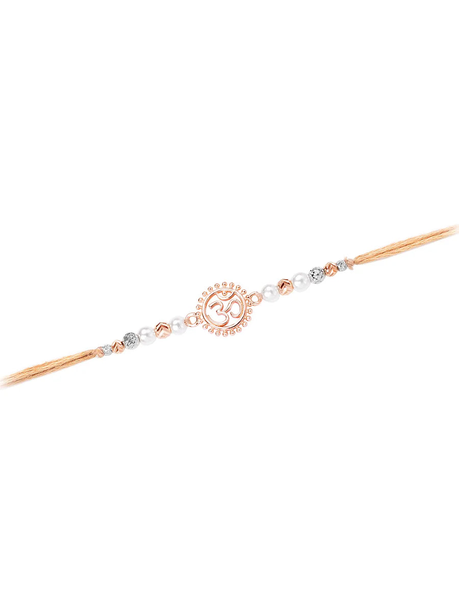 Sterling Silver Om Blessing Rakhi