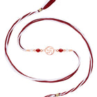 Divine Swastik Symbol Silver Rakhi