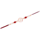 Divine Swastik Symbol Silver Rakhi