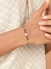 Blessed Bond Rakhi with Beads & Rudraksh
