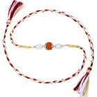Rudraksh Thread with Silver Grace Rakhi