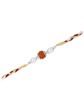 Rudraksh Thread with Silver Grace Rakhi