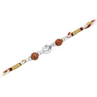 Sterling Rakhi with Shining Beads