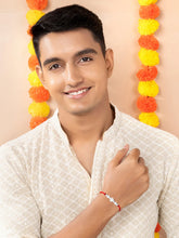 925 Sterling Silver Beaded Rakhi