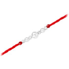 925 Sterling Silver Beaded Rakhi