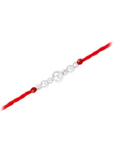 925 Sterling Silver Beaded Rakhi