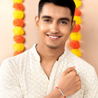 Pearl Charm Rakhi in Sterling Silver