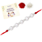 Pearl Charm Rakhi in Sterling Silver
