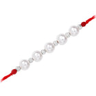 Pearl Charm Rakhi in Sterling Silver