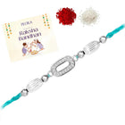 Sterling Silver Rakhi Weave Design Band