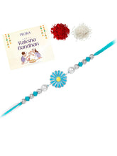 Bloom Inspired Sterling Silver Rakhi