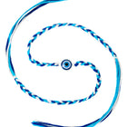 Sterling Rakhi with Evil Eye Bead