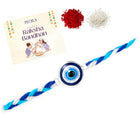 Sterling Rakhi with Evil Eye Bead