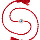 925 Silver Thread Rakhi with Evil Eye