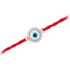 925 Silver Thread Rakhi with Evil Eye