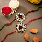 Peora Royal Design Rakhi Set for Bhaiya