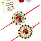 Peora Royal Design Rakhi Set for Bhaiya