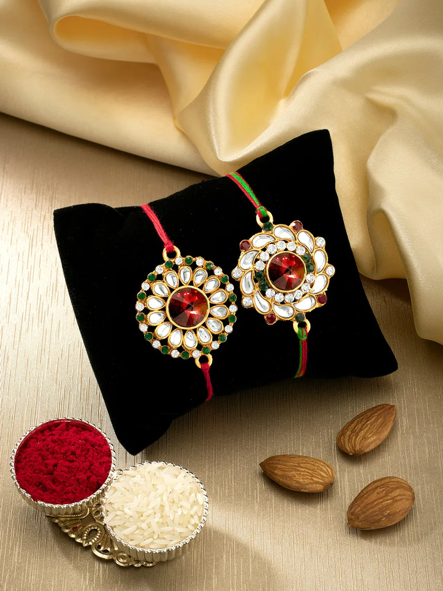 Peora Royal Design Rakhi Set for Bhaiya