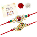 Peora Rakhshabandhan Thread Rakhi for Brother Bhai